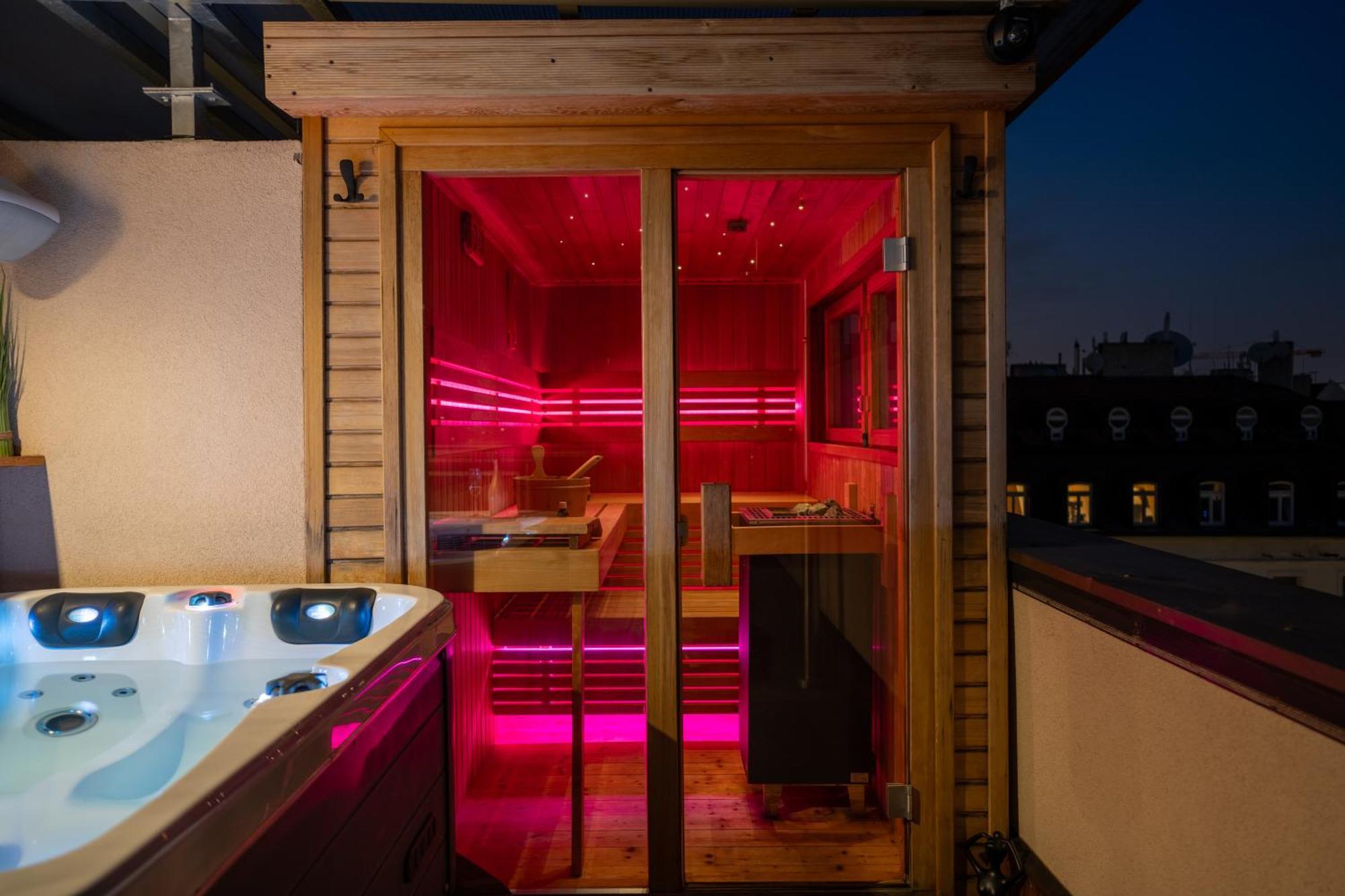 Luxury Rooftop Appartment With Fantastic Views Prague Extérieur photo